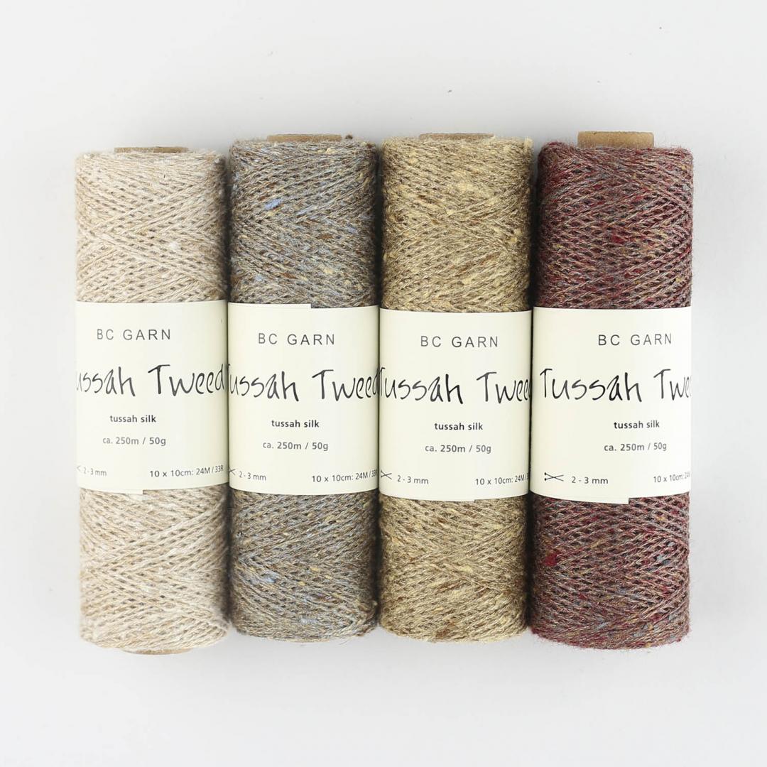 bc garn tussah tweed